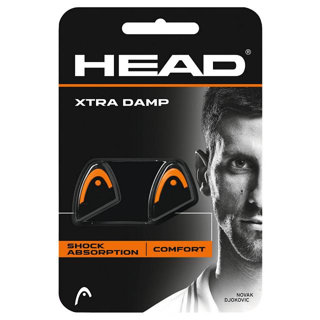 Head Xtra Damp Black / Orange 2 szt.